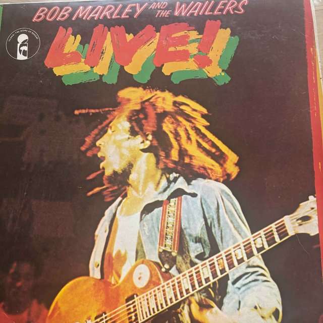 Bob Marley & The Wailers : Live! : LP Cond. = VG