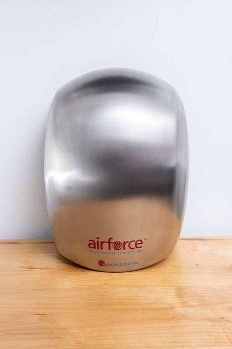 World Dryer Airforce  J48-973 Automatic Stainless Steel Hand Dryer *UNUSED - AS NEW*
