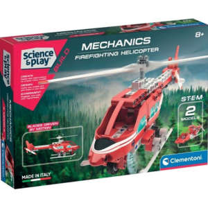 Mechanics Firefighting Helicopter. Clementoni