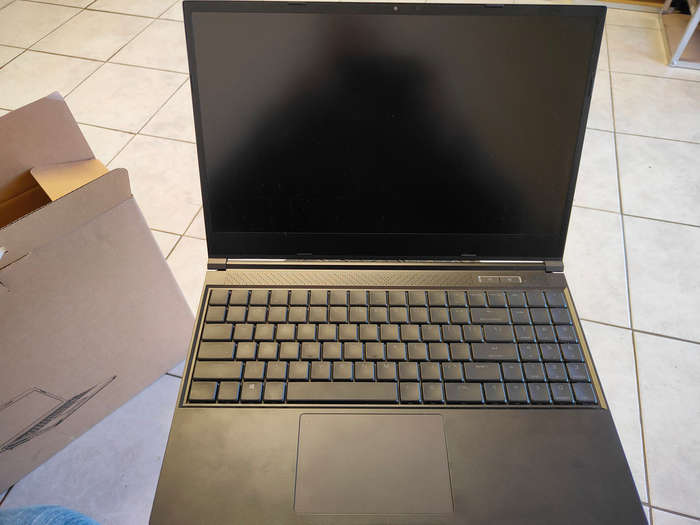 Wootbook Gaming laptop GM5ZG8W Spares laptop / Sold as is (voetstoots, faulty motherboard)