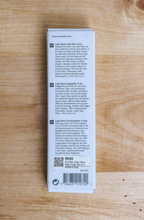 Eva Solo Legio Nova Cake Forks, Set of 4 *BRAND NEW*