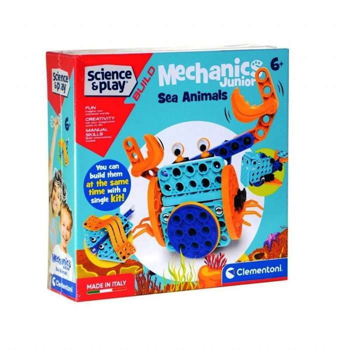 Mechanics Jnr Sea Animals. Clementoni