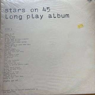 Stars on 45 : Long Play Album : LP Cond. = VG