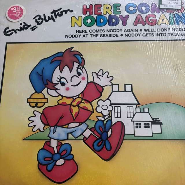 Enid Blyton : Here Comes Noddy Again : LP Cond. = VG