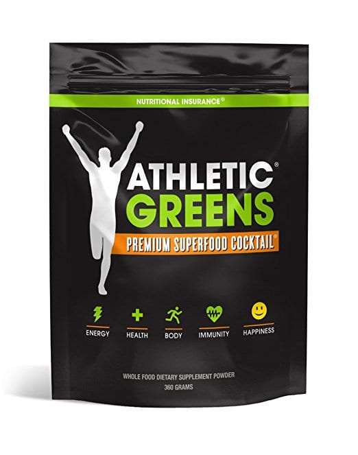 Athletic Greens Premium Green Superfood Cocktail - Complete Greens Powder Greens Supplement herba...