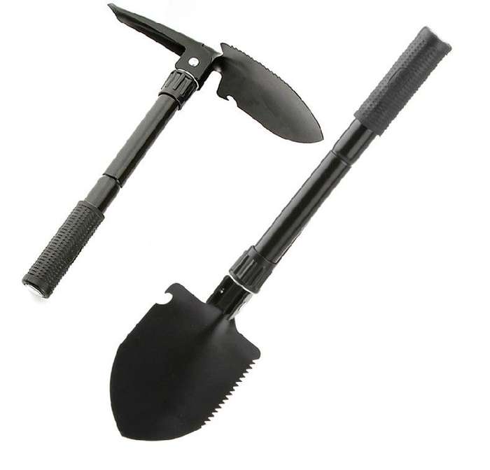 *LOCAL STOCK* Military Army Folding camping Garden Shovel Spade Survival Tool Kit Outdoor &Bag
