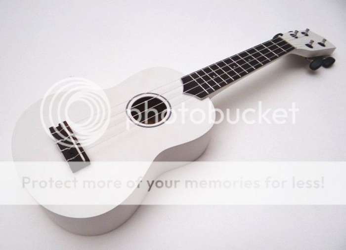 *LOCAL STOCK* Professional Acoustic Soprano Ukulele Musical Instrument ~ WHITE