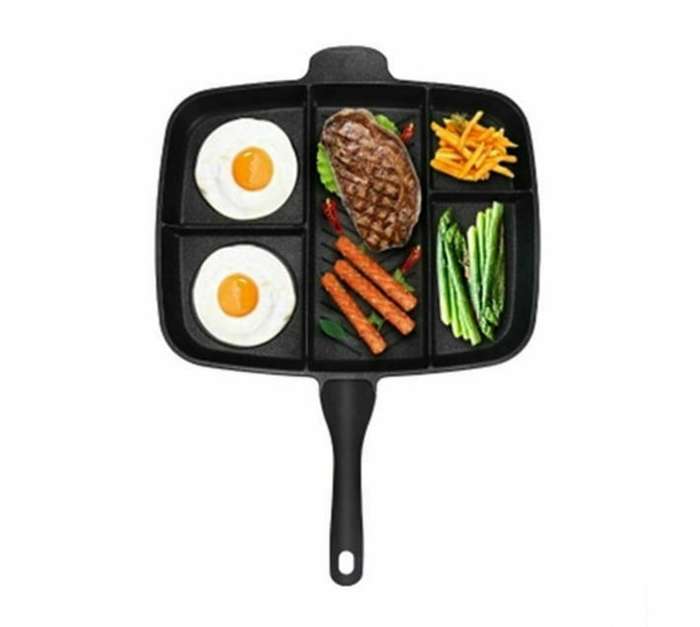 5 in 1 Magic Grill Pan Master Pan Non-Stick