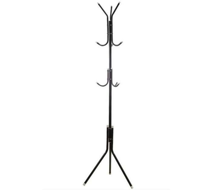 Standing Coat and Hat Hanger Organizer Tree Shaped Rack, 8 Hooks