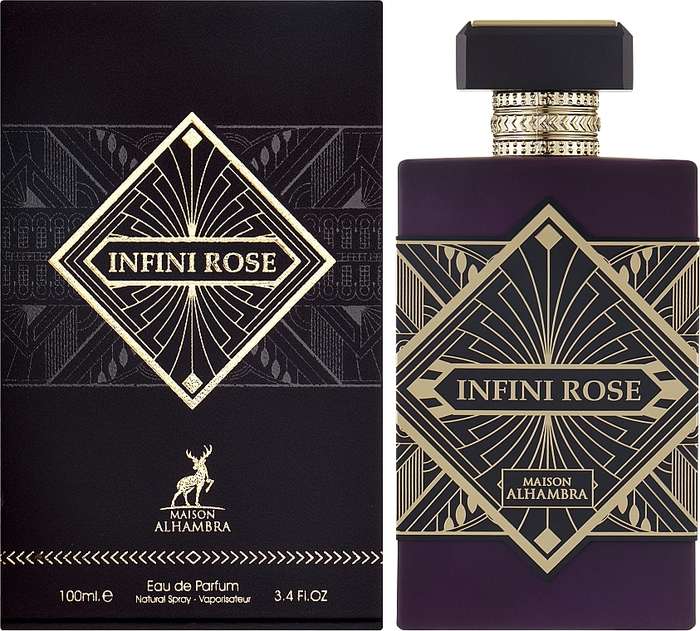 Alhambra Infini Rose 100 ml Eau De Parfum Sweet scent