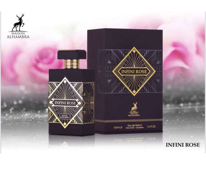 Alhambra Infini Rose 100 ml Eau De Parfum Sweet scent