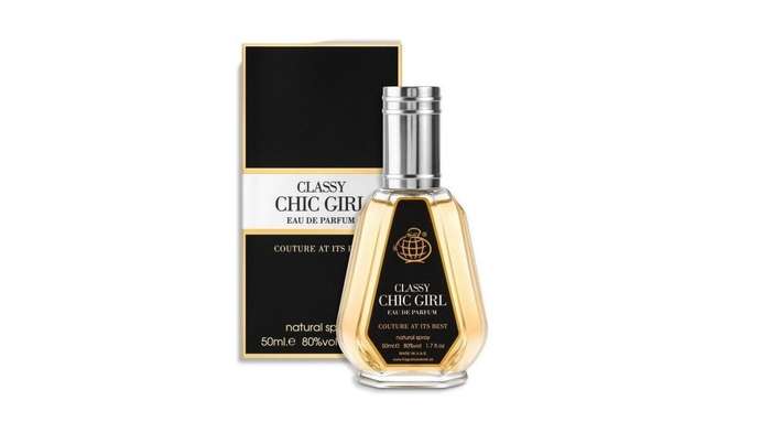 Fragrance World Classy Chic Girl 50 ml Eau De Parfum Sweet scent