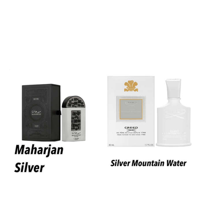 Lattafa Maharjan Silver 100 ml Eau De Parfum Fresh scent