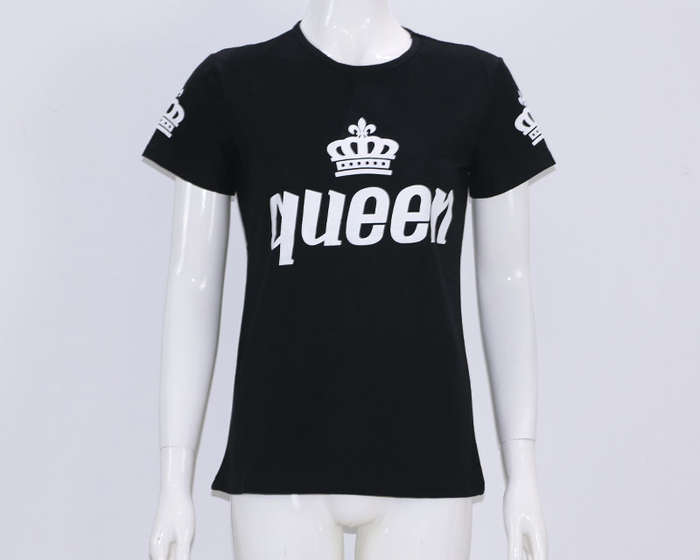 Couple's T-shirts - King and Queen Matching Tees