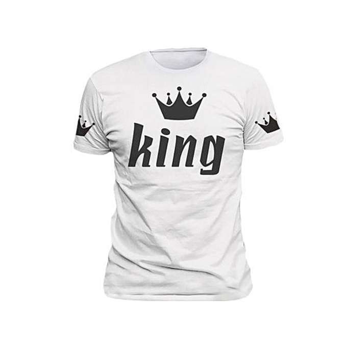 Couple's T-shirts - King and Queen Matching Tees