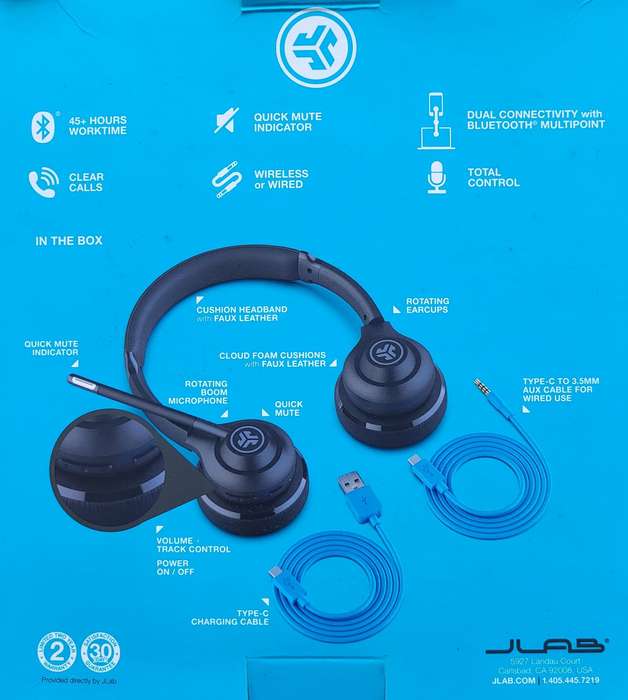 JLAB Go Work wireless headphones