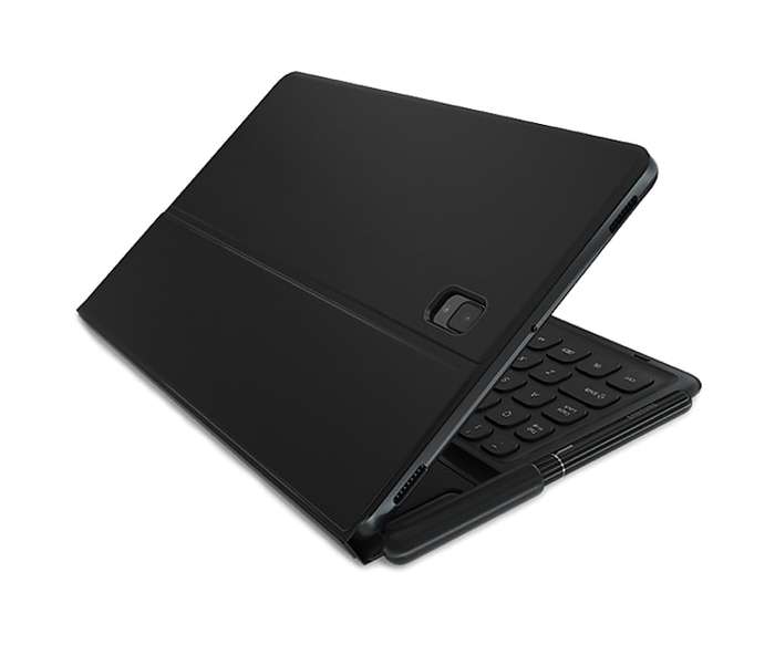 Samsung Galaxy Tab S4 Book Cover Keyboard, Black (tablet sold separately)