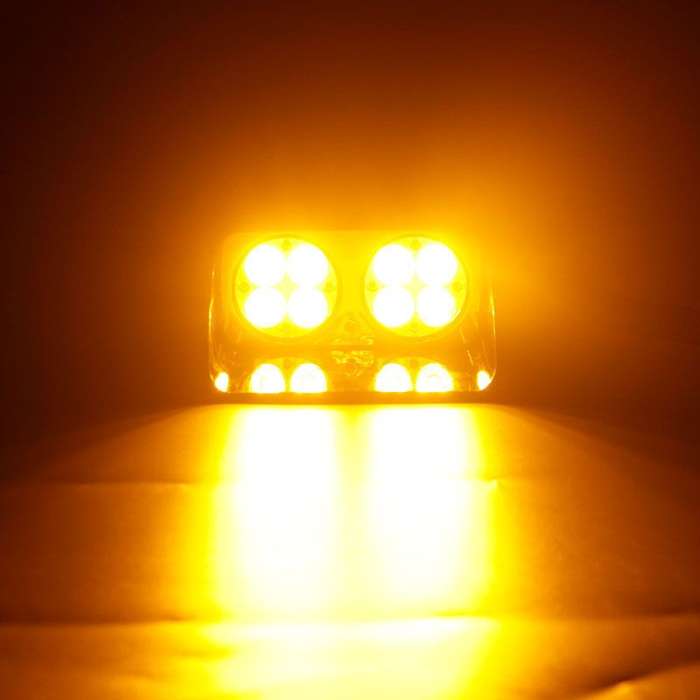 8 LED Blue Strobe Dash Deck Light , Police Windshield visor warning LED dash Strobe Visor Light Red Blue Yellow White car Viper S8 Signal flashing led warning light Police Strobe Flash emergency Lights (9)