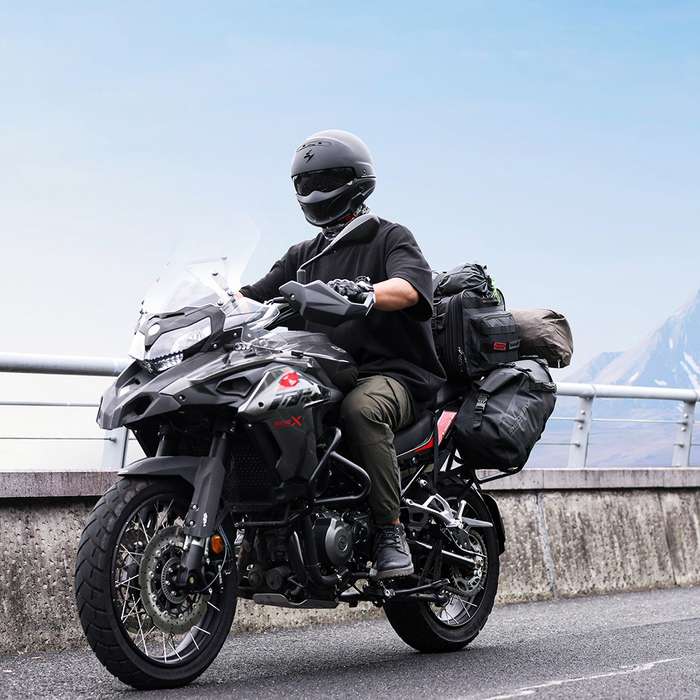 RHINOWALK MT1428BK Waterproof Motorbike Two Side Saddle Bag Motorcycle Luggage Pannier Storage Bag