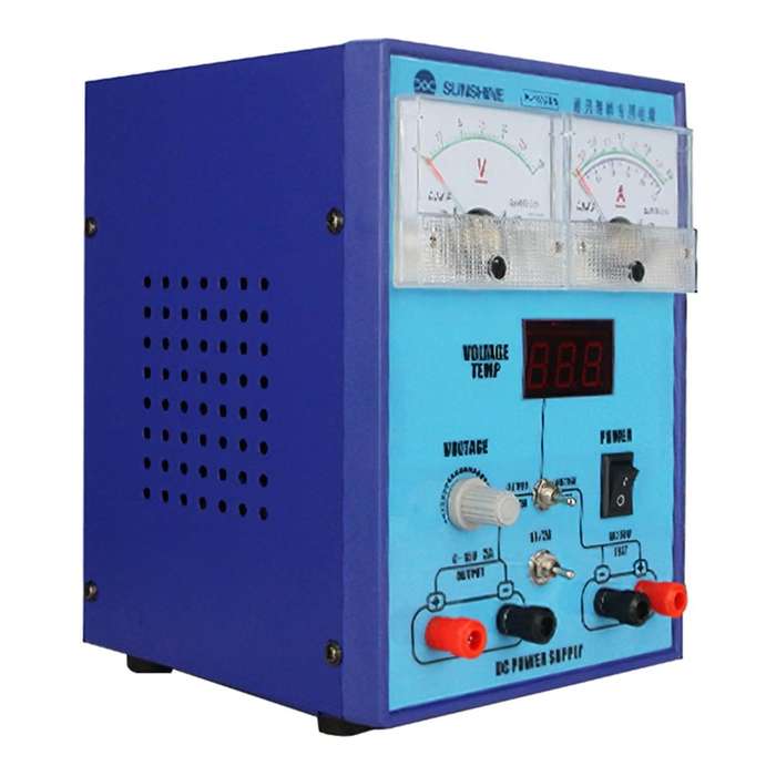 SUNSHINE P-1502TN DC Power Supply Adjustable Constant Temperature Voltage / Current Measurement for