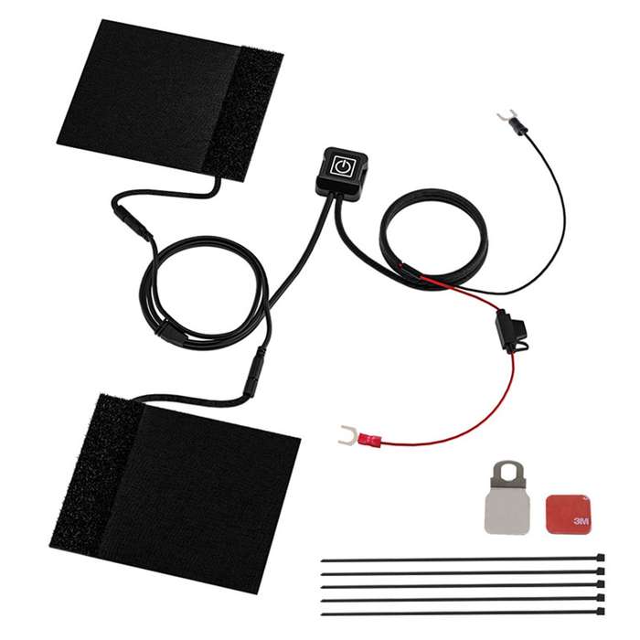 WUPP CS-974A1 12V Motorcycle Scooter Three Gear Temperature Control Electric Hand Grip Cover Heated