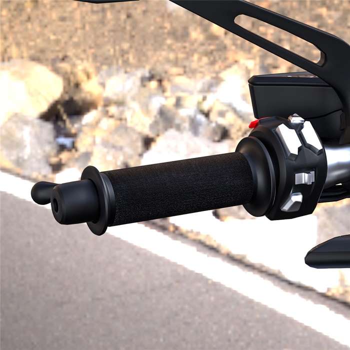WUPP CS-974A1 12V Motorcycle Scooter Three Gear Temperature Control Electric Hand Grip Cover Heated
