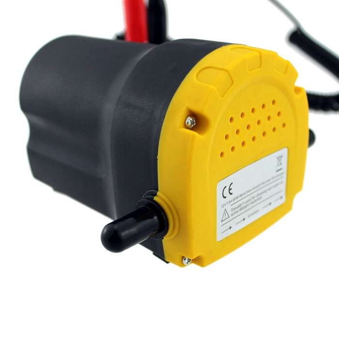 12V 60W Car Engine Oil Change Pump Extractor Fluid Scavenge Suction Oil Transfer Pump Kit