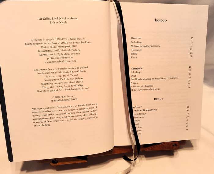 Afrikaners in Angola 1928 - 1975 by Nicol Stassen - Afrikaans Edition