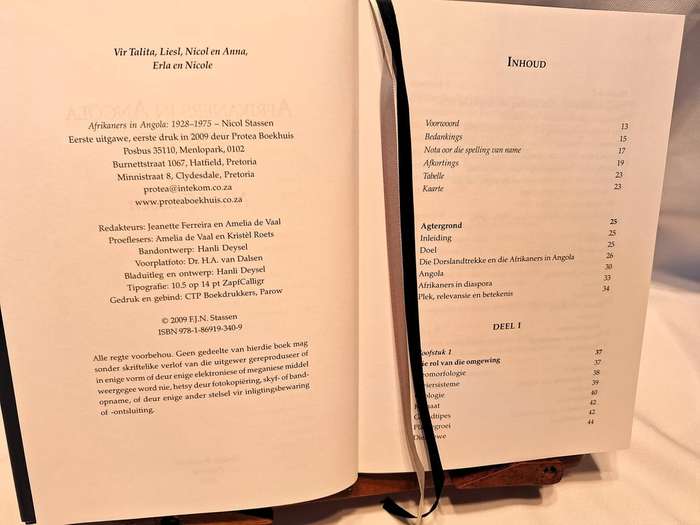 Afrikaners in Angola 1928 - 1975 by Nicol Stassen - Afrikaans Edition