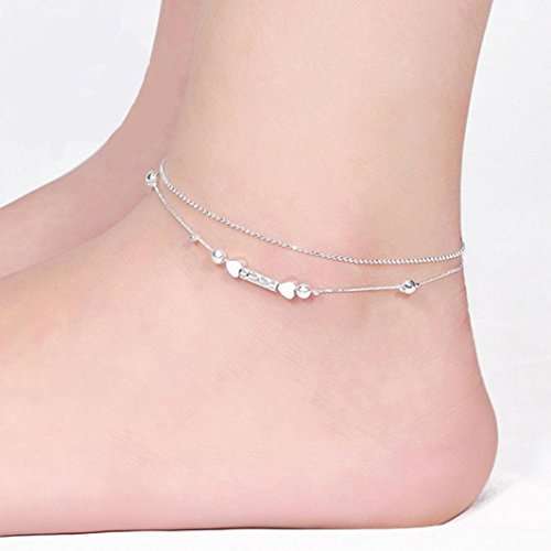 Foot Jewelry,Anglin Sexy Women Straight Love Ankle Chain