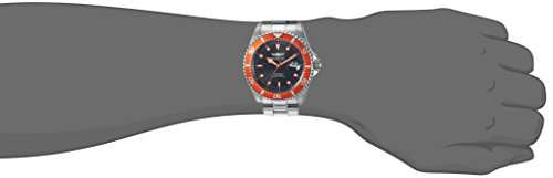 Invicta Men's 'Pro Diver' Quartz Stainless Steel Diving Watch, Color:Silver-Toned (Model: 22022)