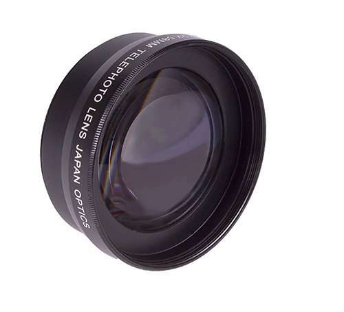 58MM WIDE ANGLE MACRO LENS + 2.2X OPTICAL TELEPHOTO ZOOM LENS FOR CANON REBLE DSLR CAMERAS