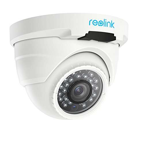 Reolink IP PoE Security Camera 4 Megapixels Super HD 2560x1440 Audio Support Dome Outdoor Indoor I