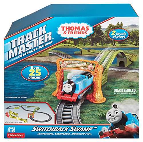 Fisher-Price Thomas & Friends TrackMaster, Motorized Railway Switchback Swamp Playset