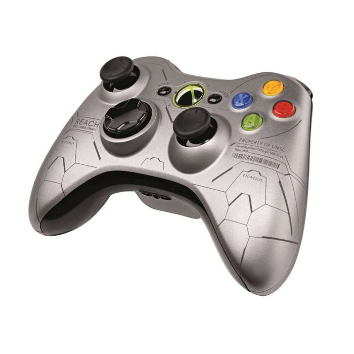 Official XBOX 360 Halo REACH Wireless Controller (NEW)