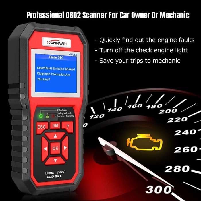 Konwei Car Diagnostic scanner KW850