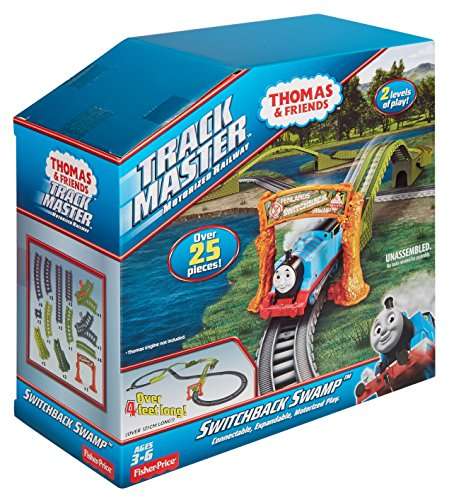 Fisher-Price Thomas & Friends TrackMaster, Motorized Railway Switchback Swamp Playset