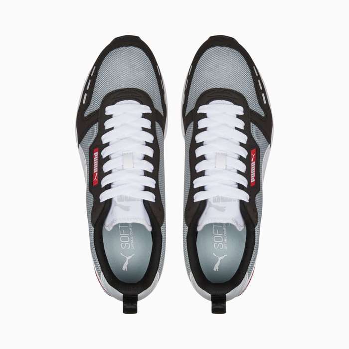 PUMA R78 GREY BLACK SNEAKERS