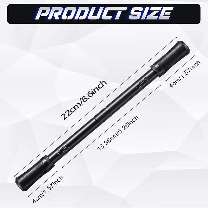 2 Pcs Flying Spinning Pen with Weighted Ball Finger Rotating Pen A