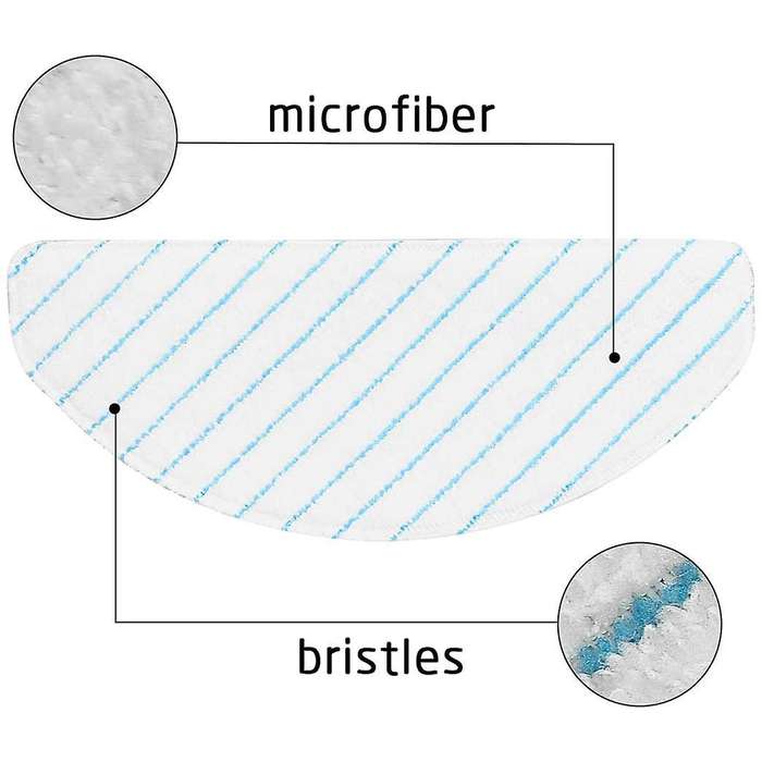 10 Pcs Mopping Pads for Ecovacs Deebot Ozmo T9 Series T8 Series