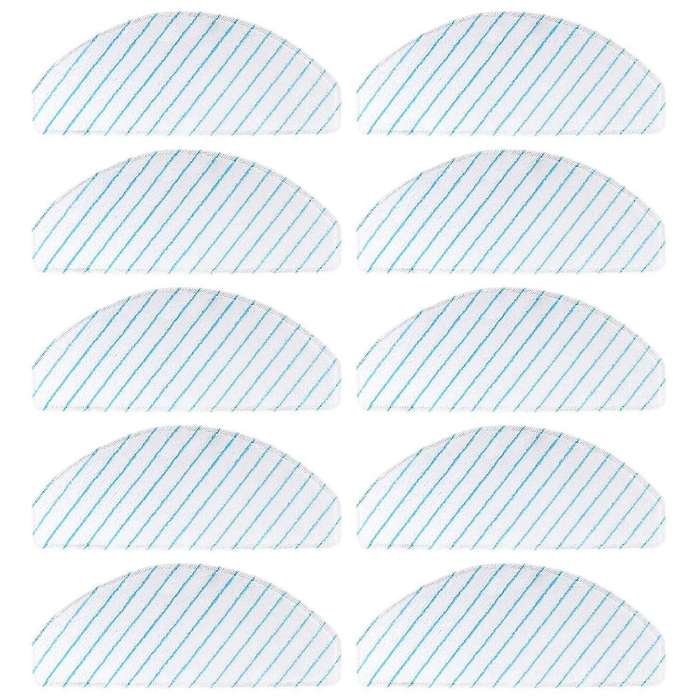 10 Pcs Mopping Pads for Ecovacs Deebot Ozmo T9 Series T8 Series