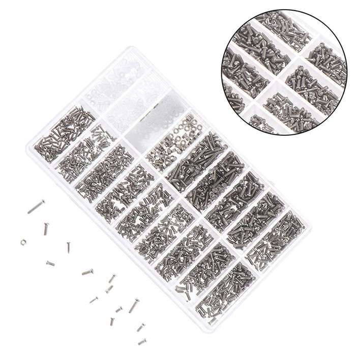 Sunglasses Glasses Repair Tool, Stainless Steel Screws and Nose Pads