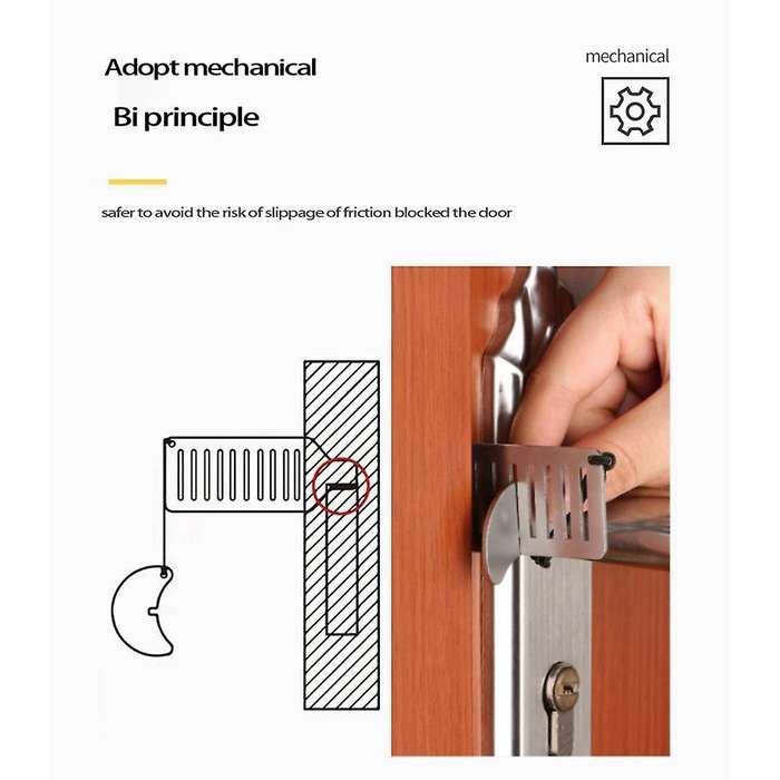 Portable Door Lock Hotel Door Lock for Home Hotel School Apartment