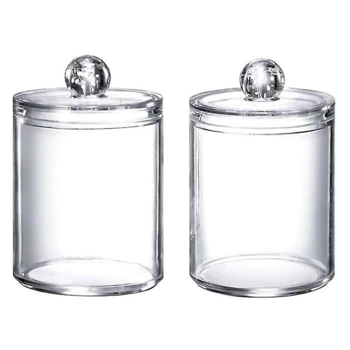 2pcs Makeup Organizer Storage Box Bathroom Accessories