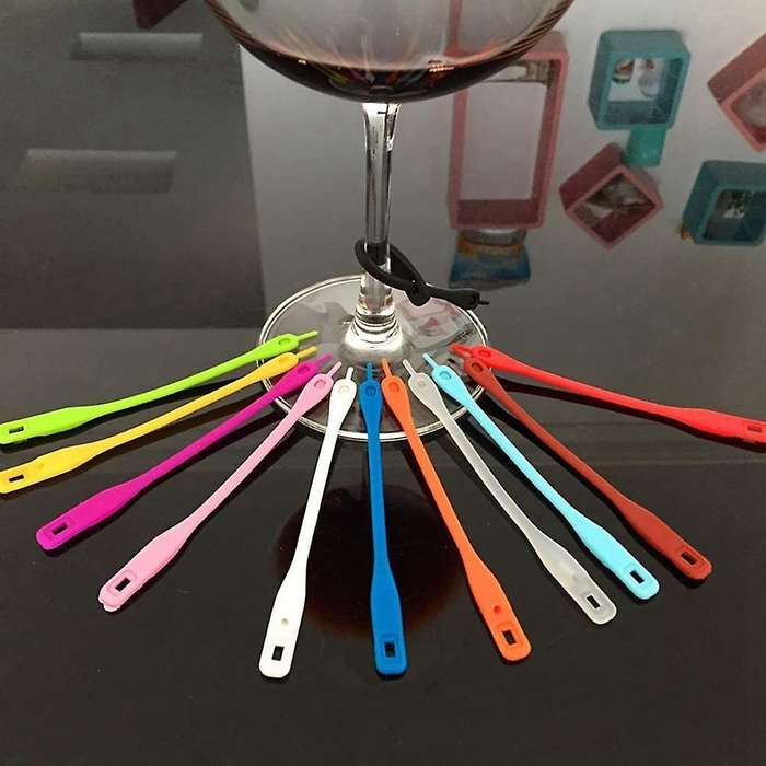 Wine Glass Marker, Cup Strip Tag, Marker Beer Glass Cup,for Guest