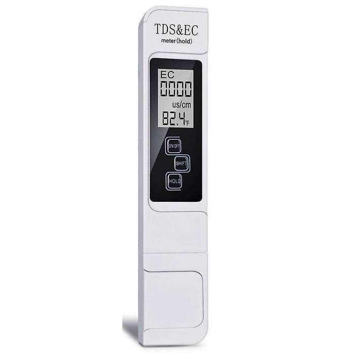 Tds Ec Meter Digital Water Quality Tester 0-9999 Ppm Measurement
