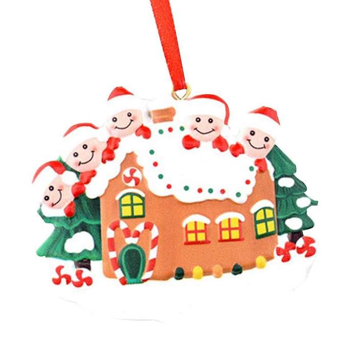 Christmas Tree Ornaments House Home Decoration Christmas Tree Pendant