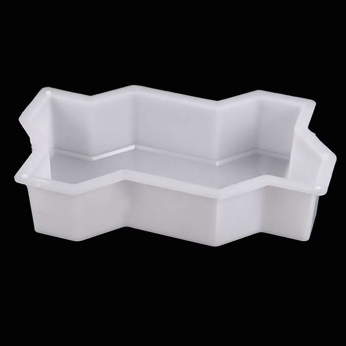 Three Waveform Garden Path Plastic Concrete Paving Brick Mold