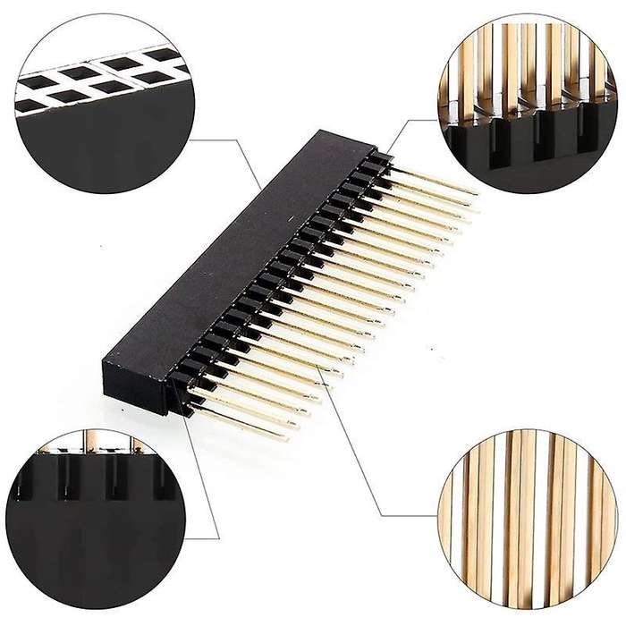 2 X 20 Pins Stacking Header for Pi A+ / Model B+ (pack Of 5)