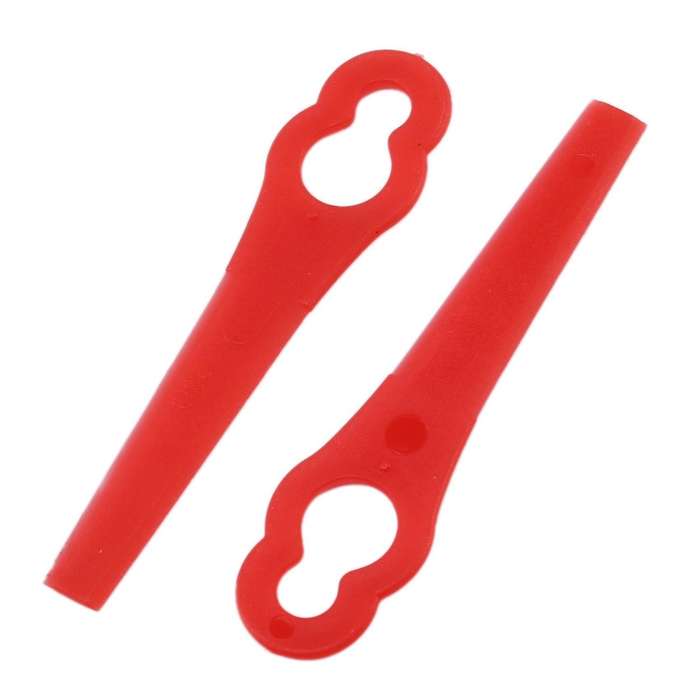 50pcs Plastic String Trimmer Blades for Garden Lawn Mower